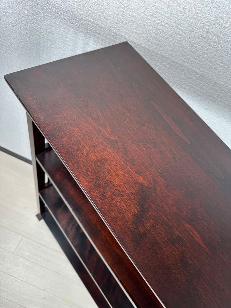 北海道民芸家具 重ね書棚 90cm 本棚 シェルフ ラック 樺材 ※i4-2