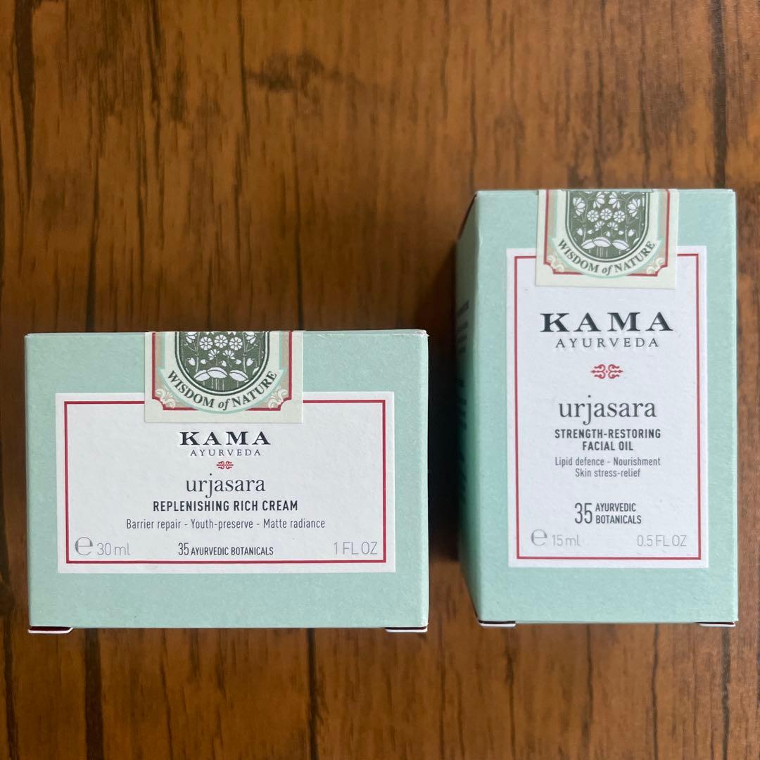 【本日のみ値下!】KAMA AYURVEDA urjasara オイル&クリーム