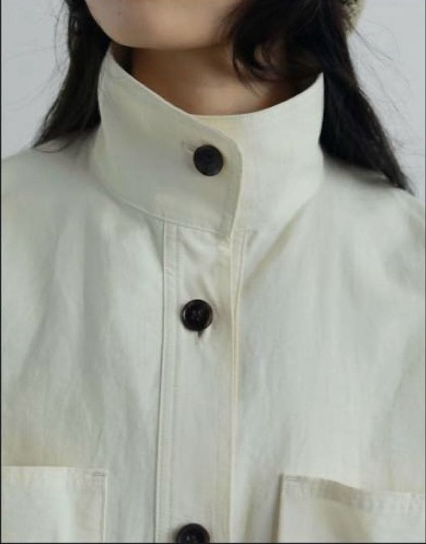 タグ＆封筒付き anuke Pocket Standcollar Shirts