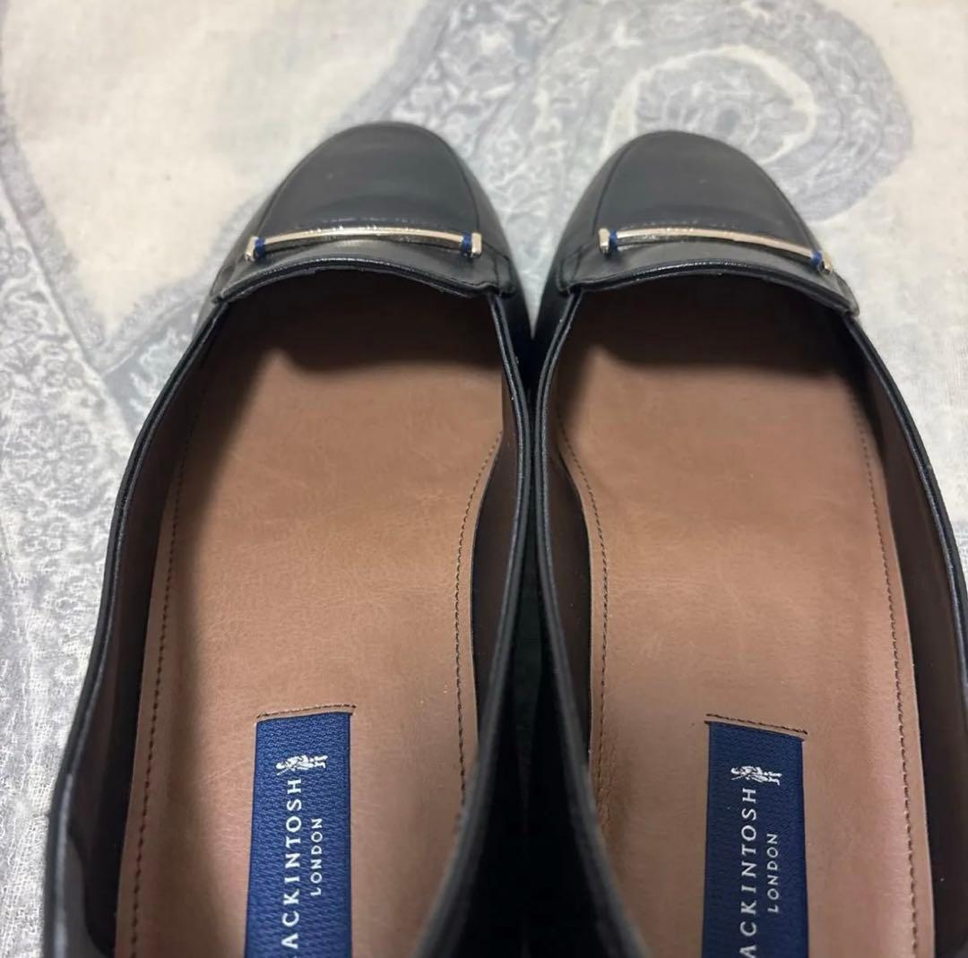 マッキントッシュロンドン　オールウェザー対応ビットローファー　24.5