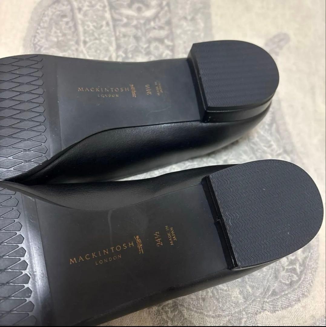 マッキントッシュロンドン　オールウェザー対応ビットローファー　24.5