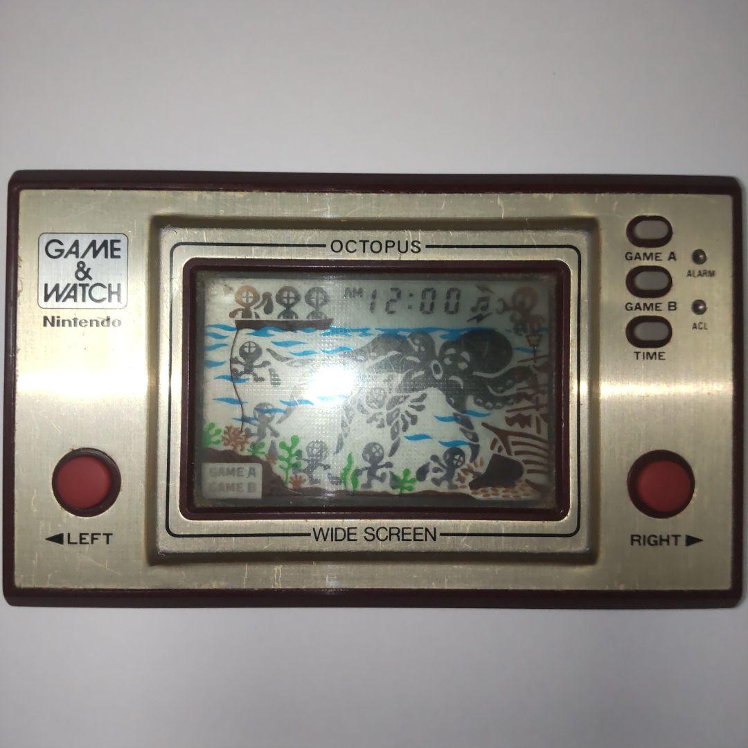 Nintendo ゲームウォッチ オクトパス