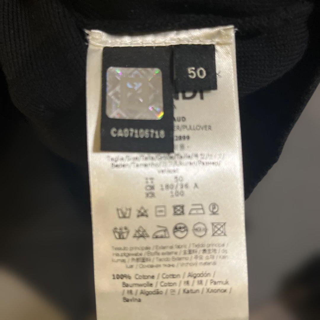 3*9様 FENDI ニット　コットン　50 黒