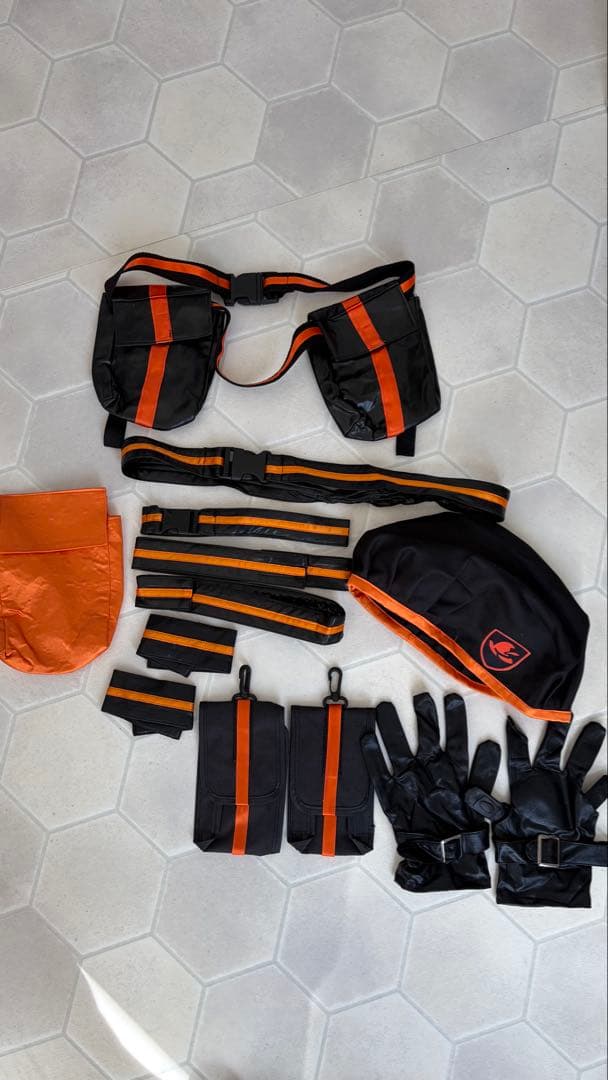 ツイステ　ビーンズカモ　トップス　小物セット　ウィッグなし　業者製Mサイズ