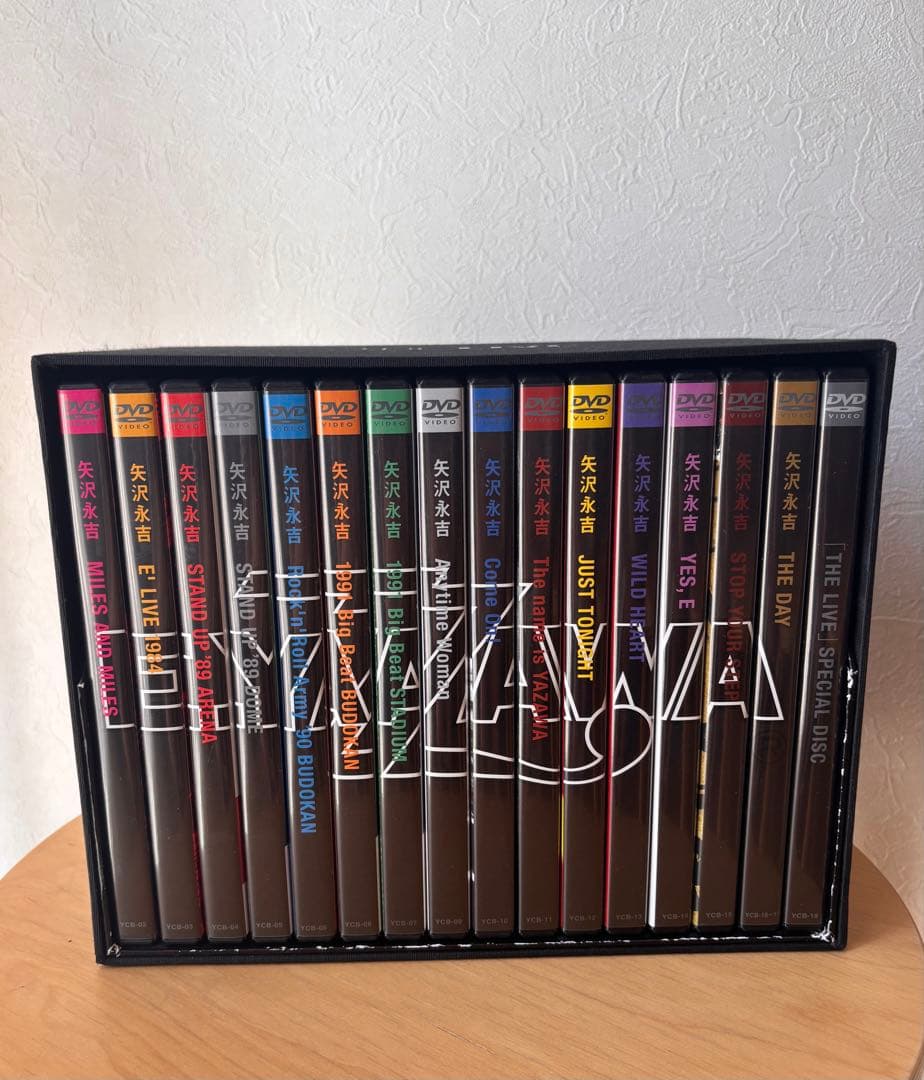 矢沢永吉　THE LIVE DVD BOX 17枚組　【美品】