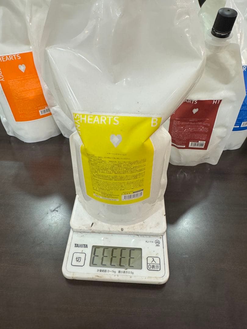 ハーツシリーズ　縮毛矯正　薬剤