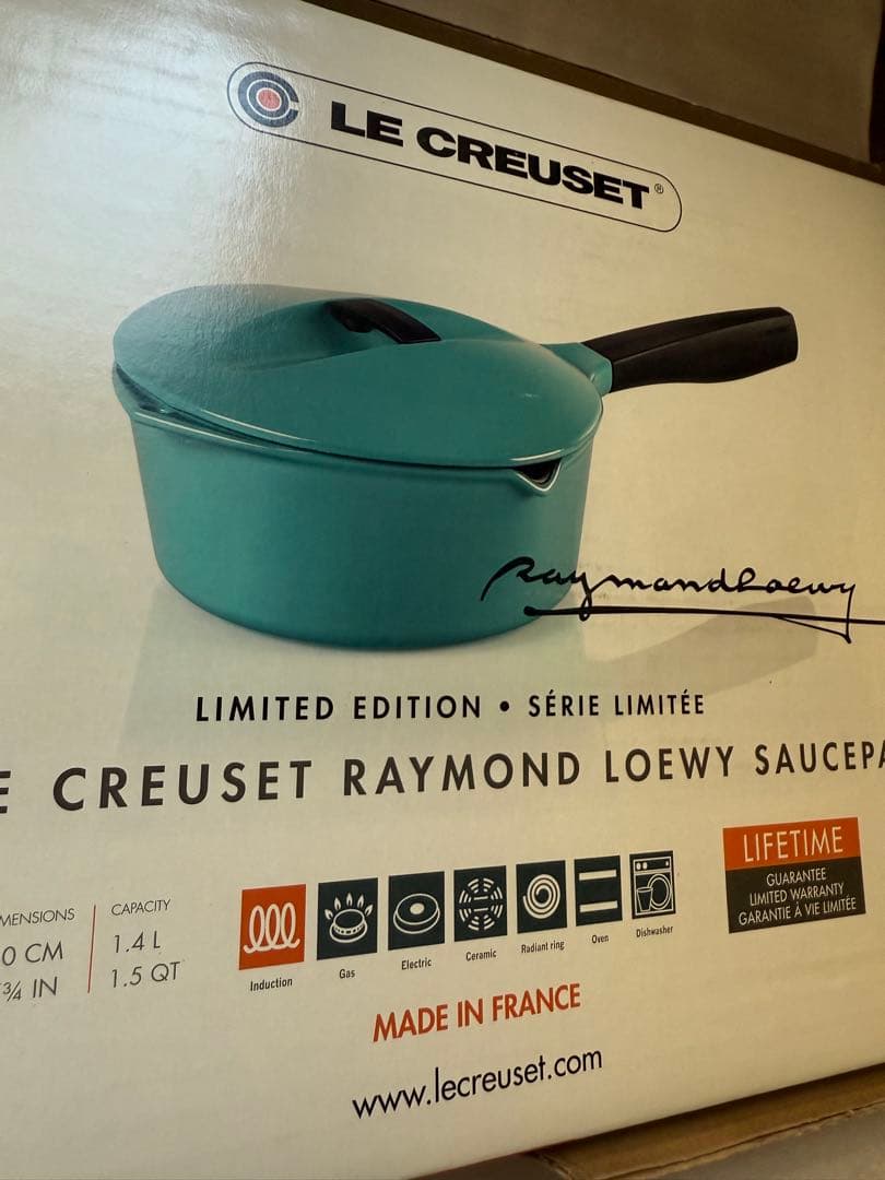 レア LE CREUSET ターコイズ レイモンドローウィ
