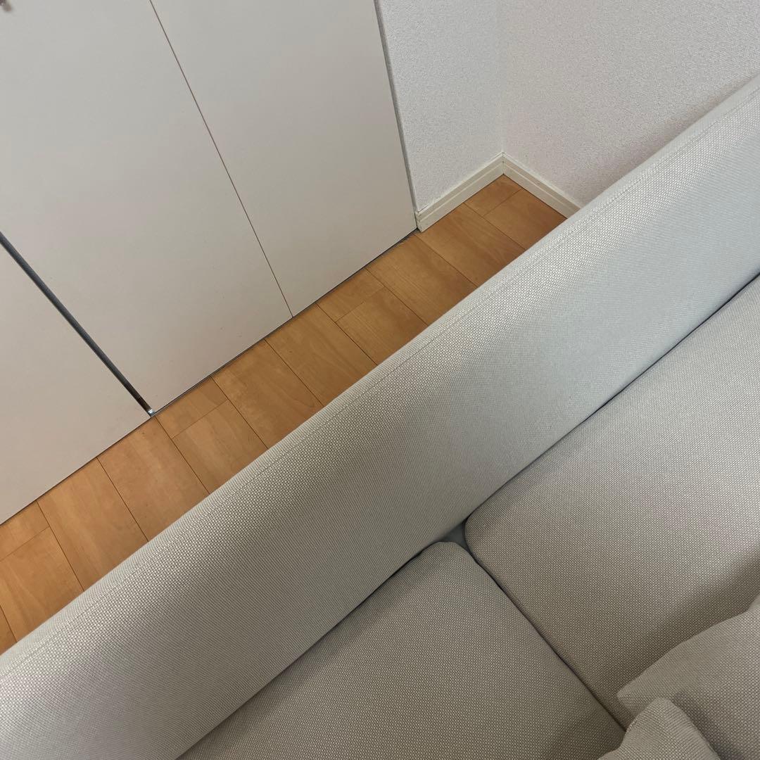 IKEA ソーデルハムン コンパクト3人がけソファフリードトゥナ ライトベージュ