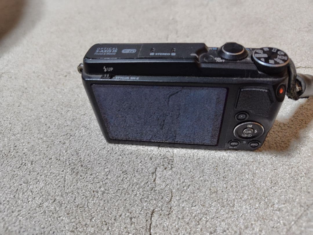 OLYMPUS STYLUS SH-2 コンパクトデジタルカメラ 動作確認済み