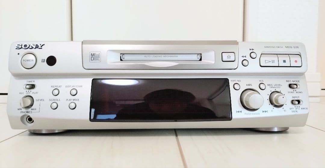 【希少】SONY ソニー MDデッキ MDS-S38 MD☆