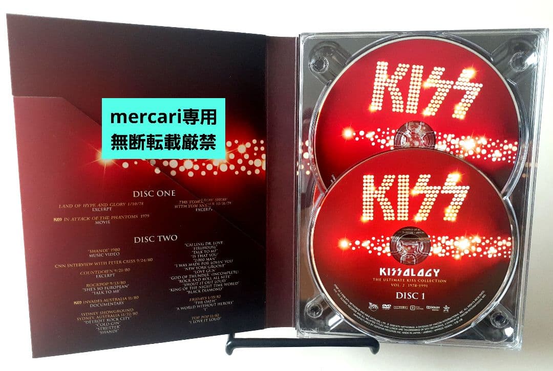 【未視聴DVD日本国内発売盤】KISS/KISSOLOGY Vol.2〈3枚組〉