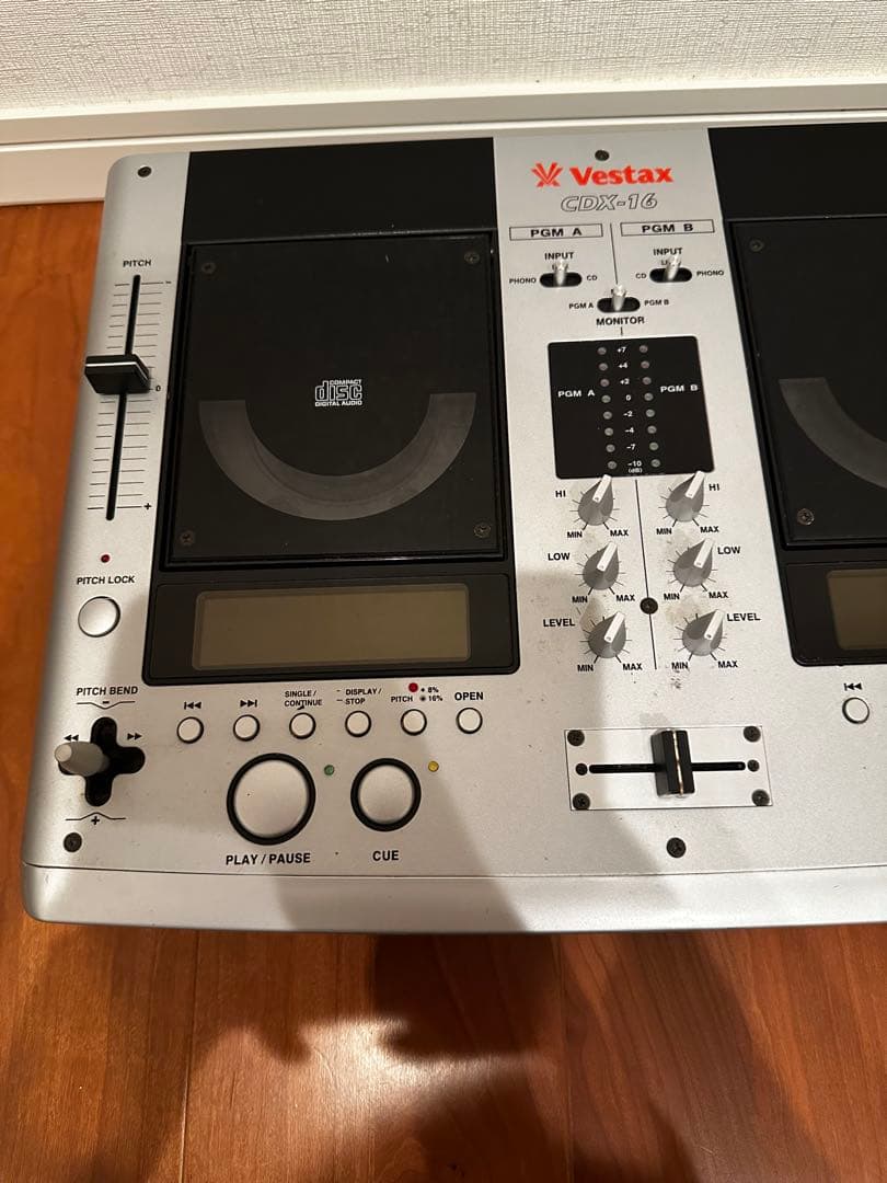 VESTAX デュアルCDプレーヤー CDX-16 CDJ