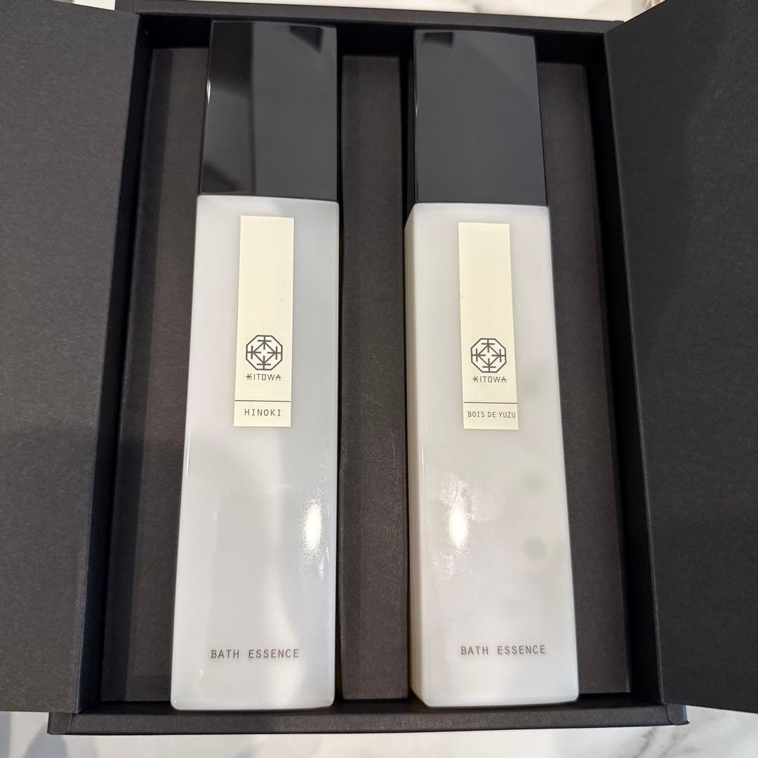 KITOWA BATH ESSENCE 2本セット　ひのき　ゆず