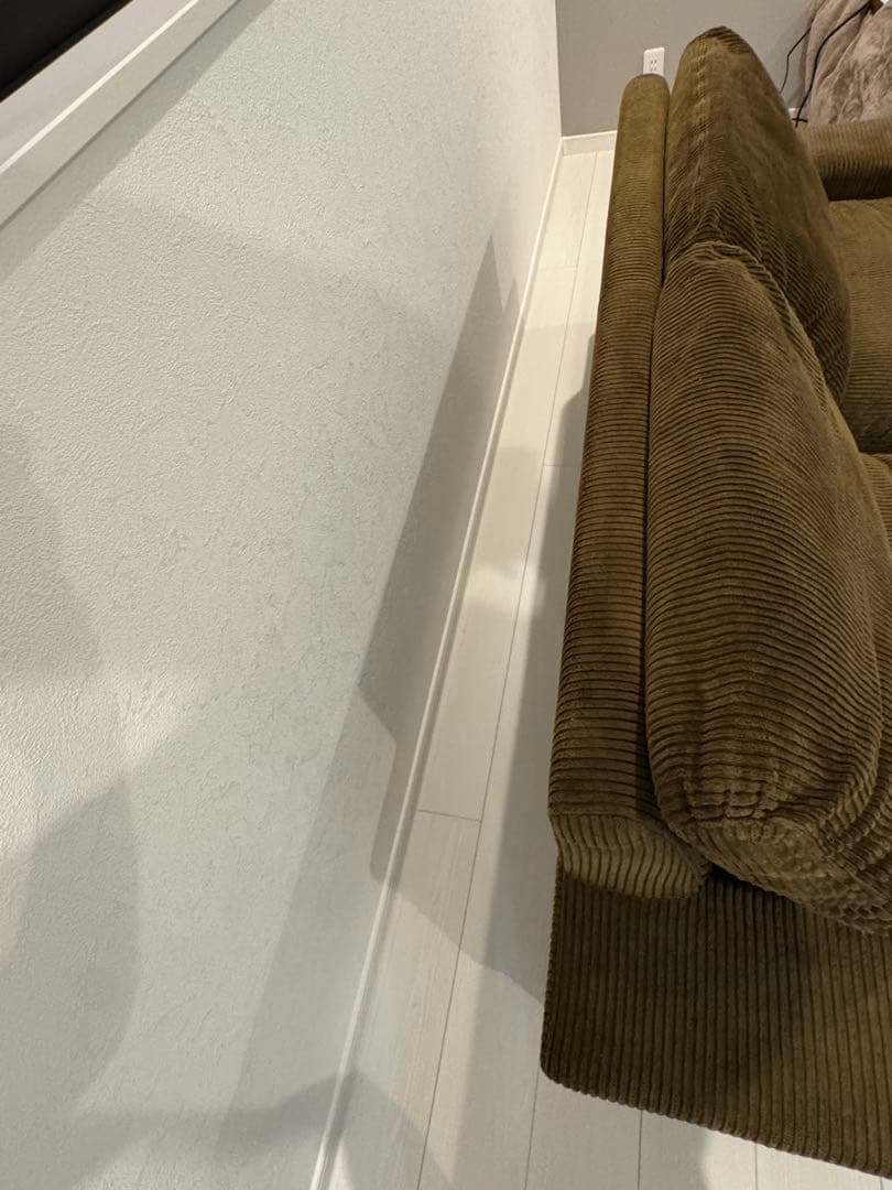 Re: CENO 3人掛けソファー folk／BR【オリーブ：コーデュロイ】