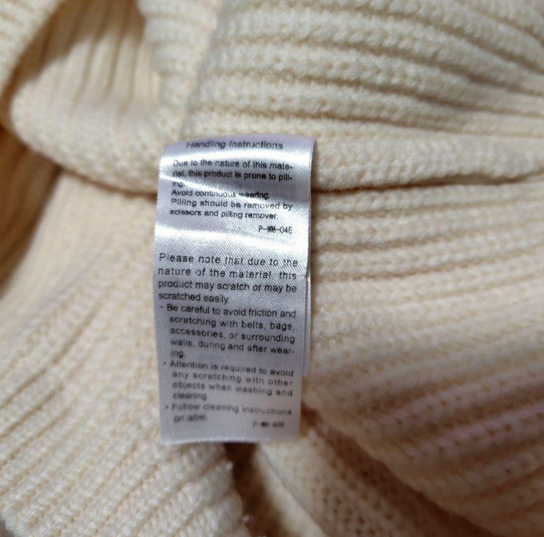 BATONER (バトナー)アイボリー ハイネックセーター サイズ2日本サイズM