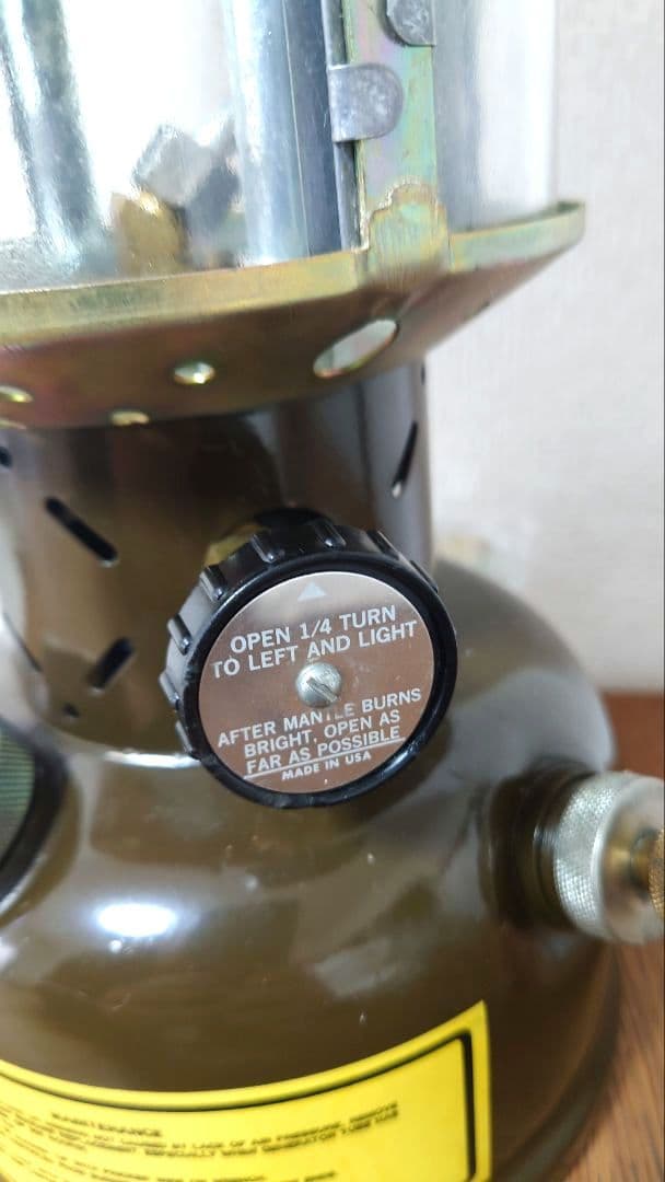 1986年製 SMP社製 コールマン GIミリタリー ランタン252A