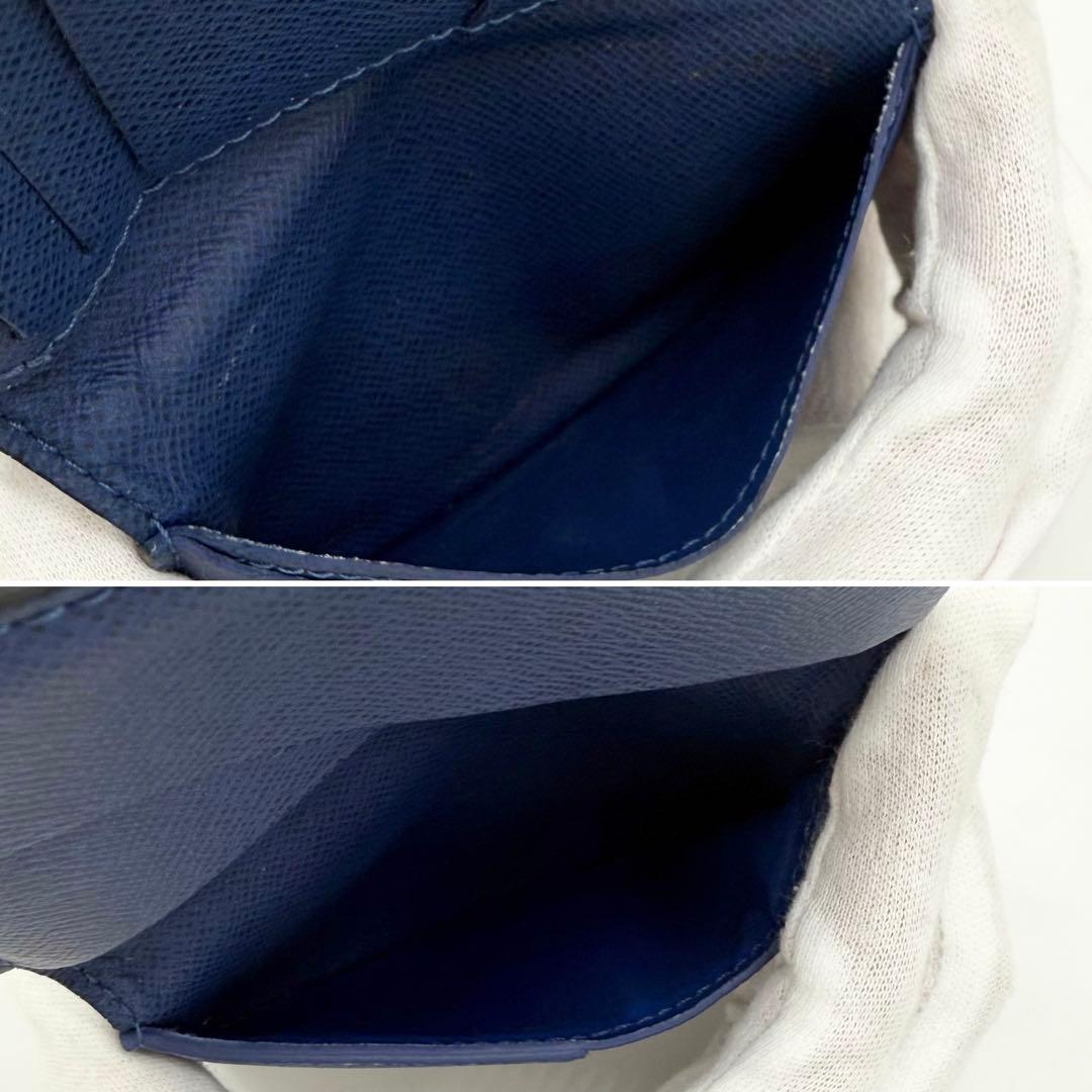 ✨美品 現行IC内蔵✨ルイヴィトン タイガラマ カード入れ 名刺入れ ブルー