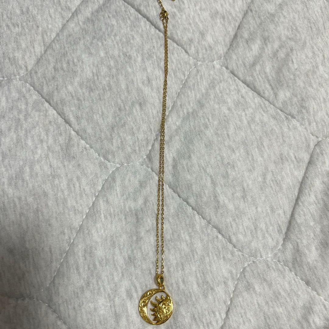 アクセサリー IRIEBEACH moon&sun necklace