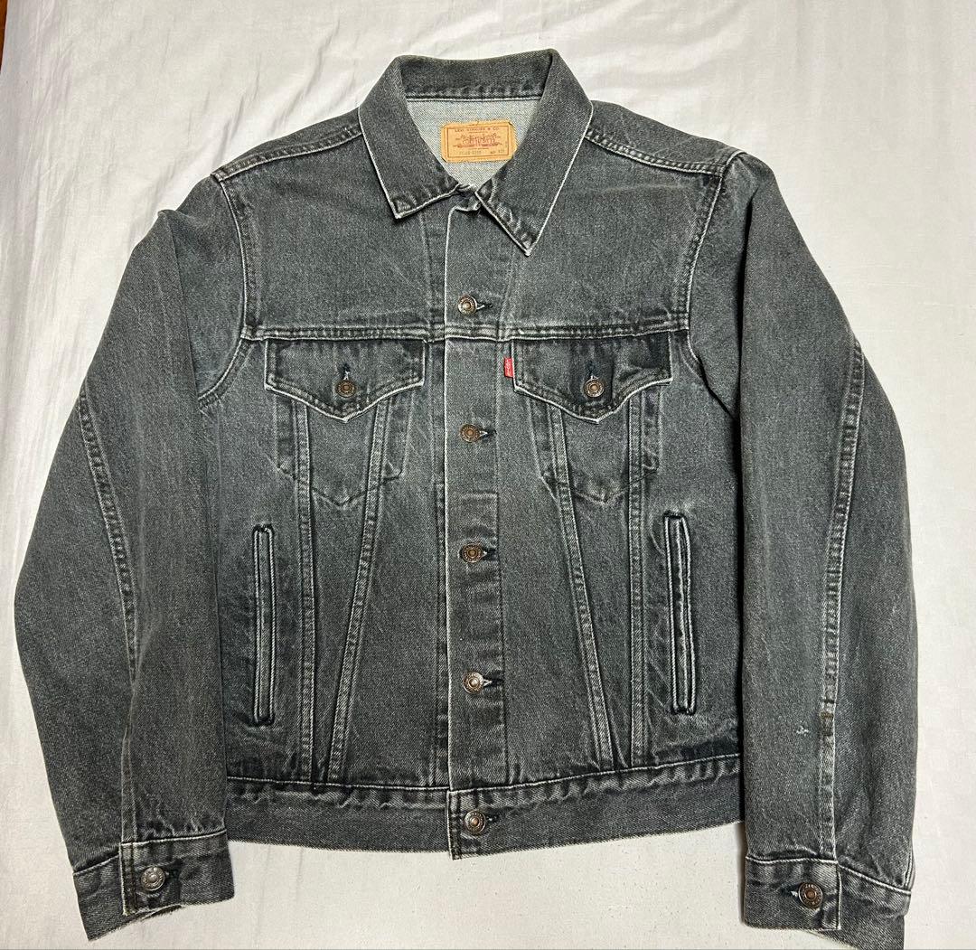 80s Levi’s 70506 0259 先染め　ブラック