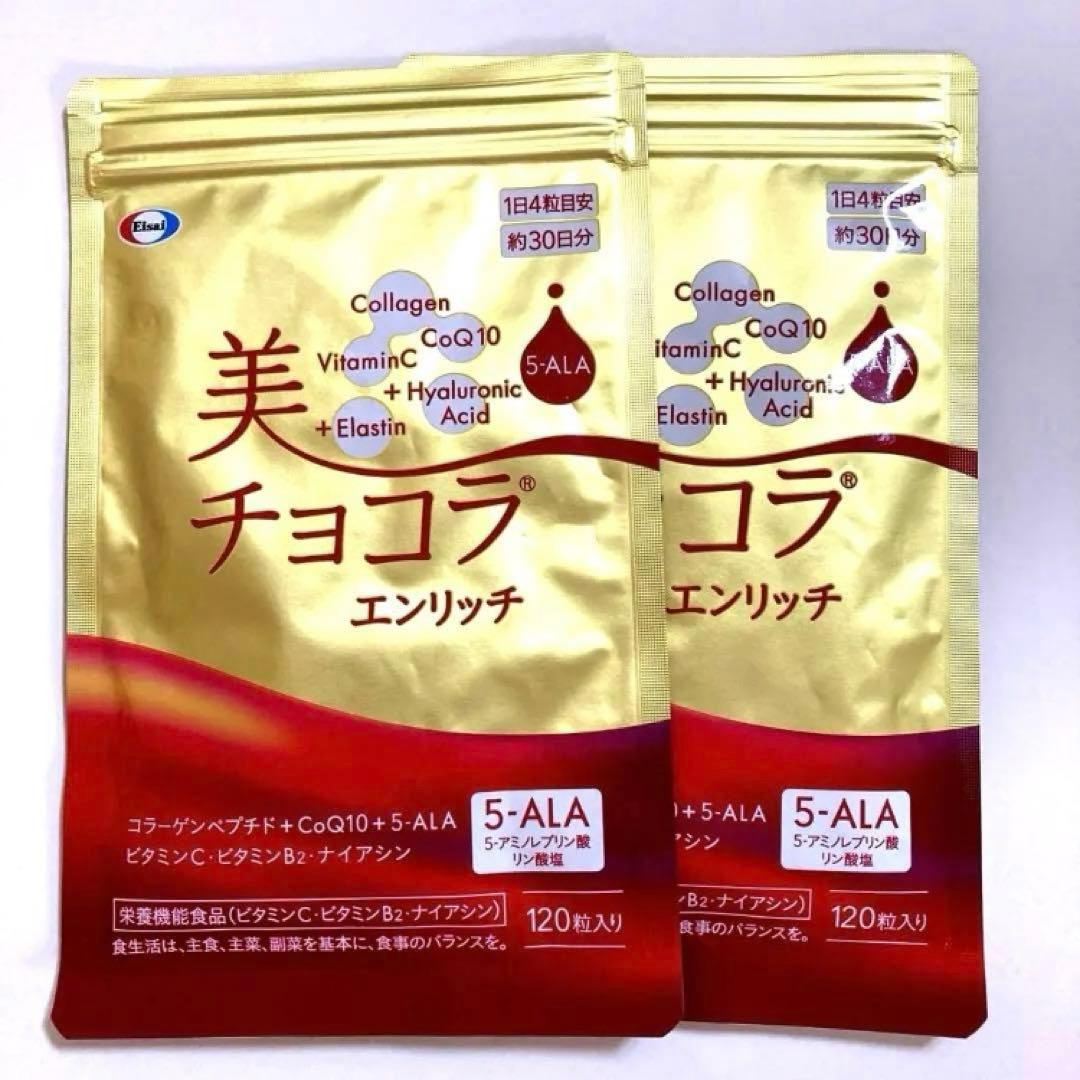 【専用】【新品・未開封】チョコラBB 美チョコラ エンリッチ 120粒（2袋）