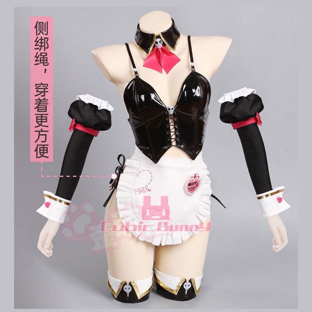 勝利の女神 NIKKE マスト:ロマンチックメイドコスプレ衣装