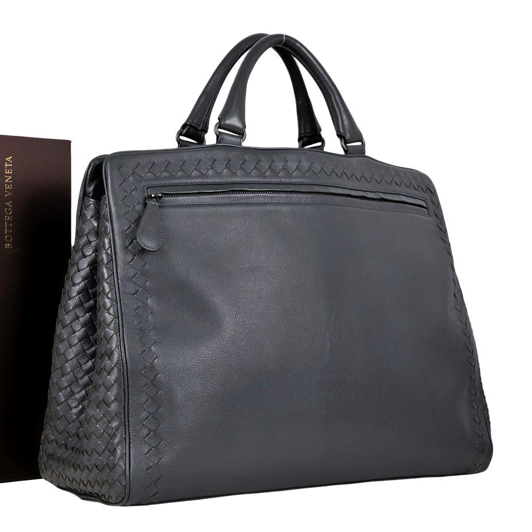 美品 ボッテガヴェネタ イントレチャート トートバッグ ビジネスバッグ