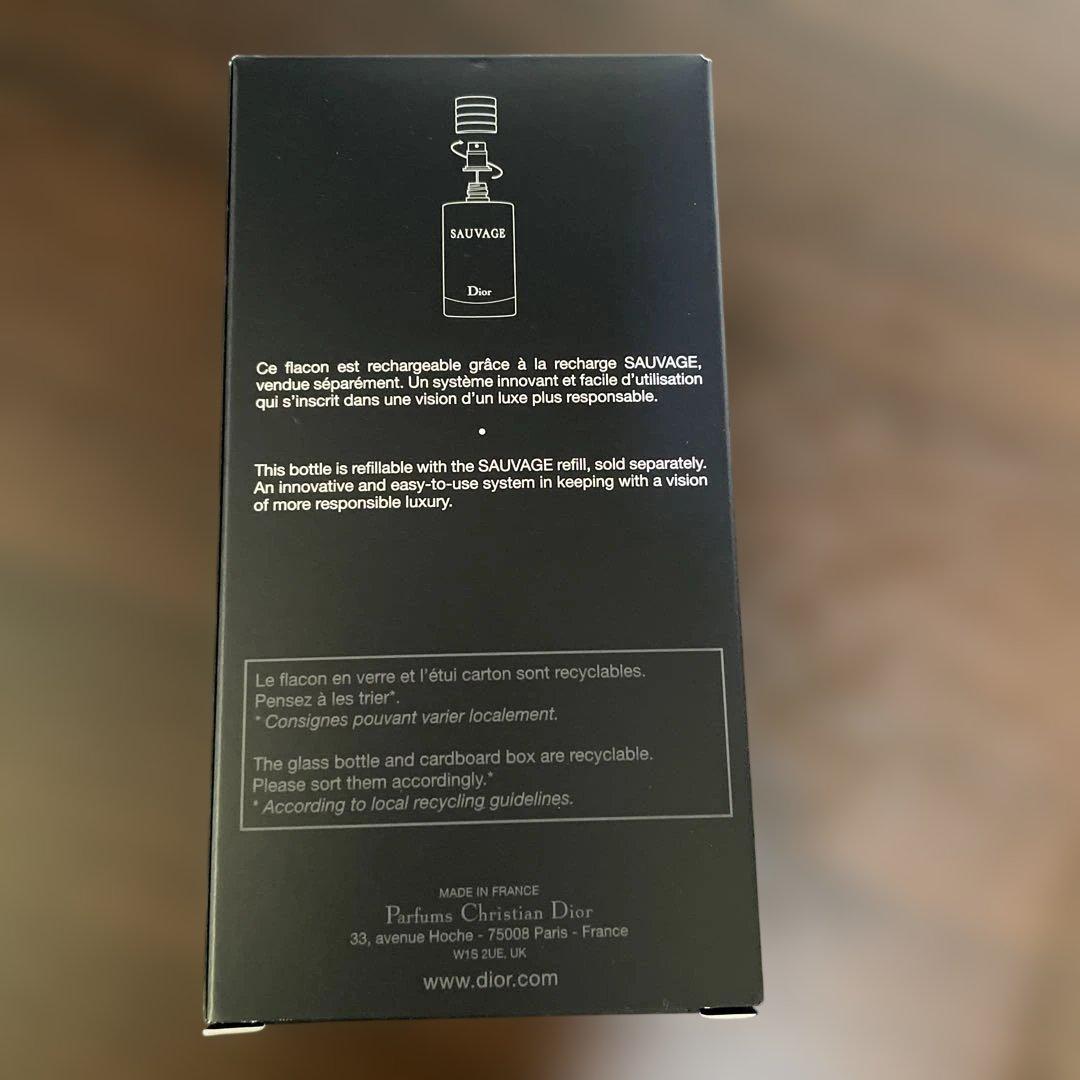 ディオール　香水　ソヴァージュ(オードゥトワレ) 100ml