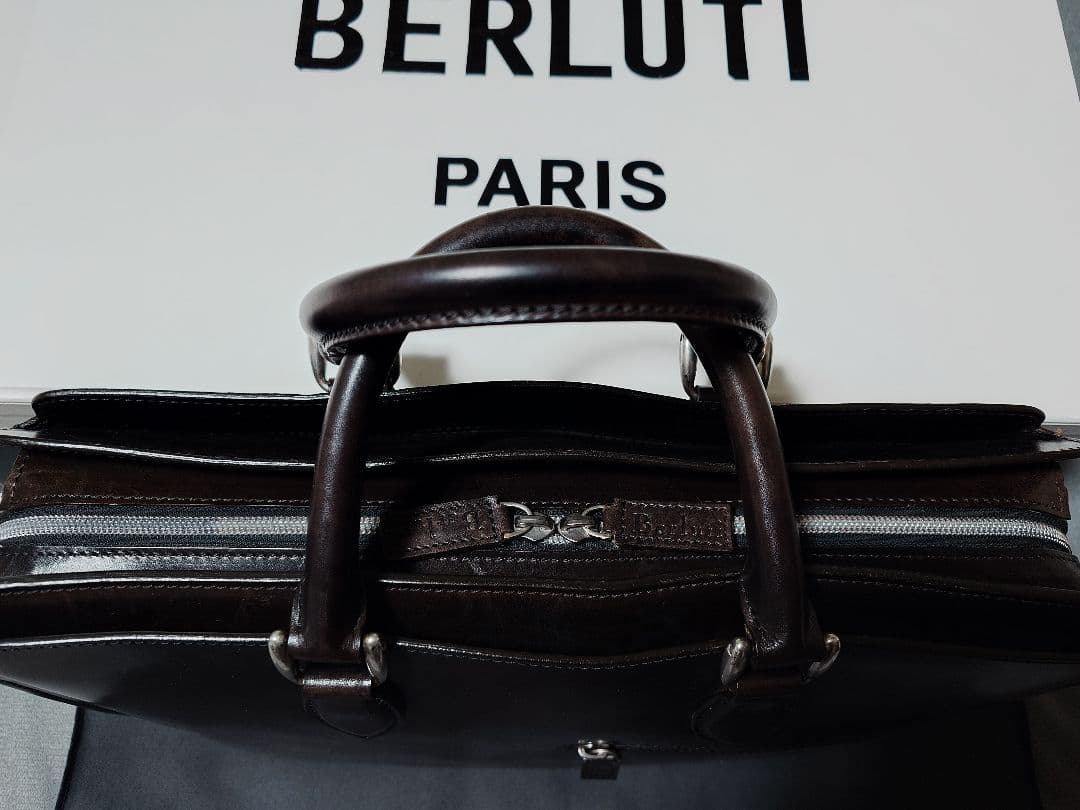Berluti ベルルッティ　アンジュール　ビジネスバック