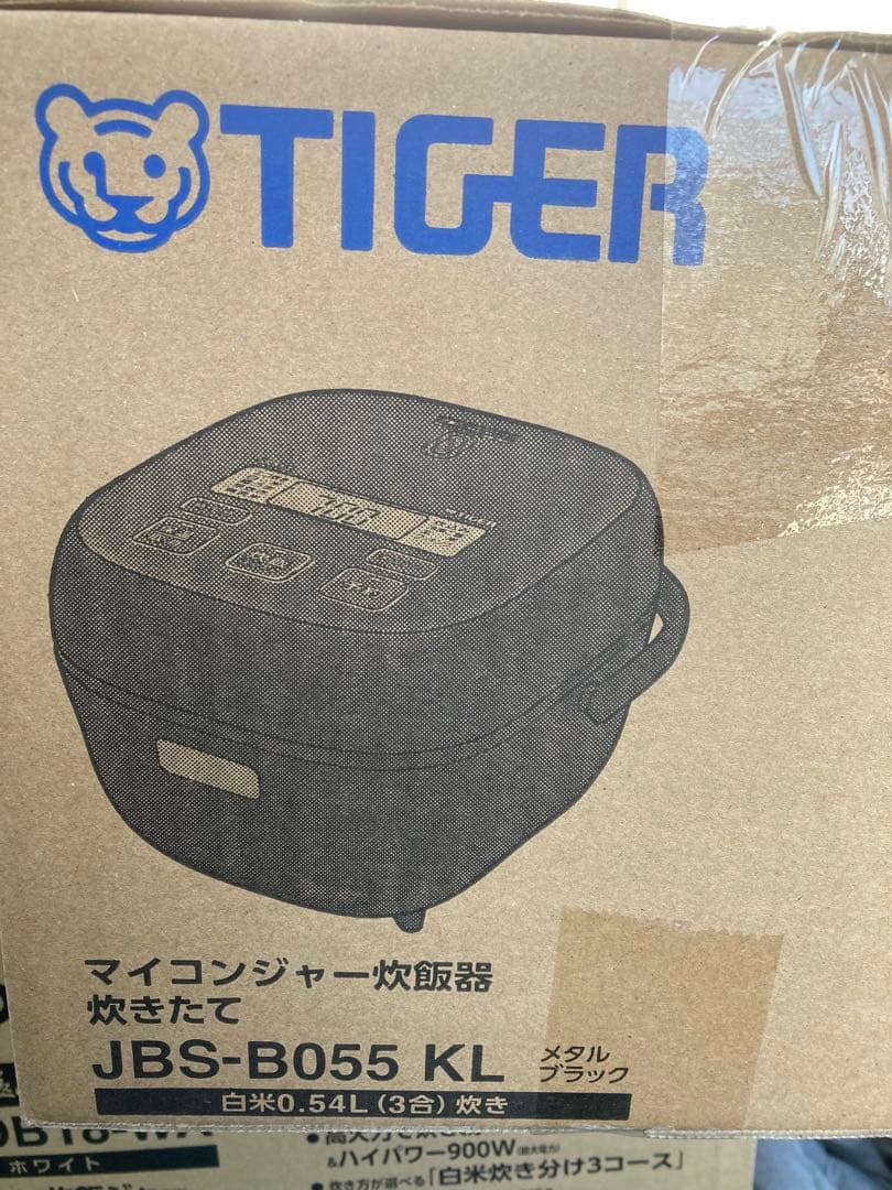 TIGER JBS-B055 KL 炊飯器 メタルブラック