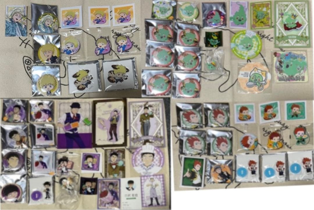 【最終価格】モブサイコ100 グッズまとめ売り エクボ テル 芹沢 ショウ