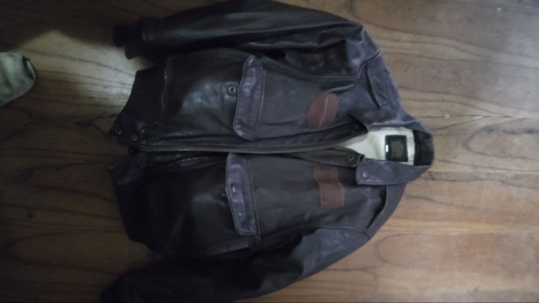 TYPE A-2　1990年代　ジャケット ダークブラウン　ヒューストン