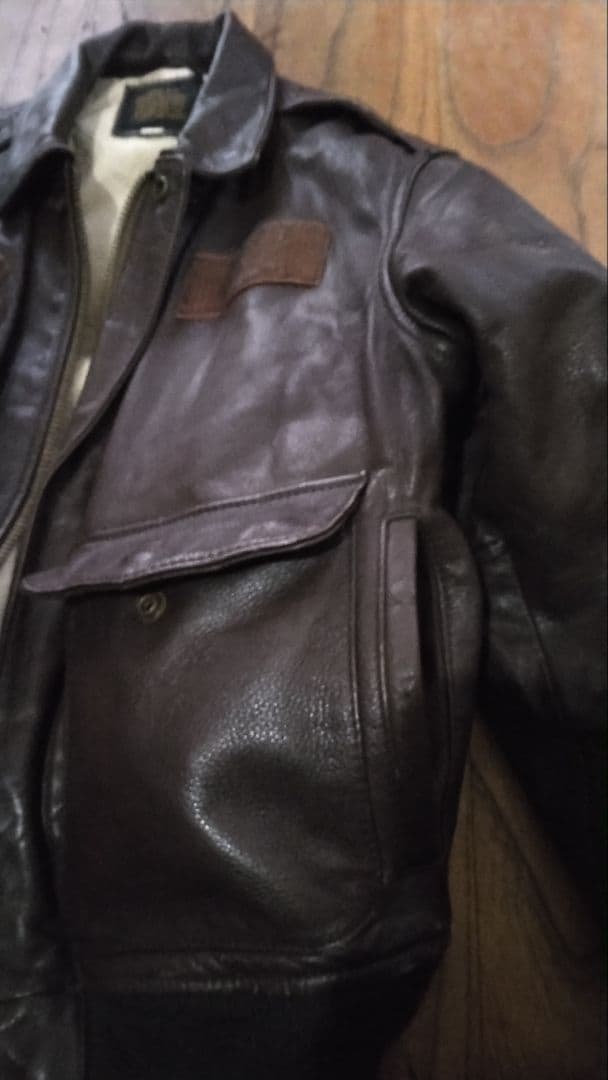 TYPE A-2　1990年代　ジャケット ダークブラウン　ヒューストン