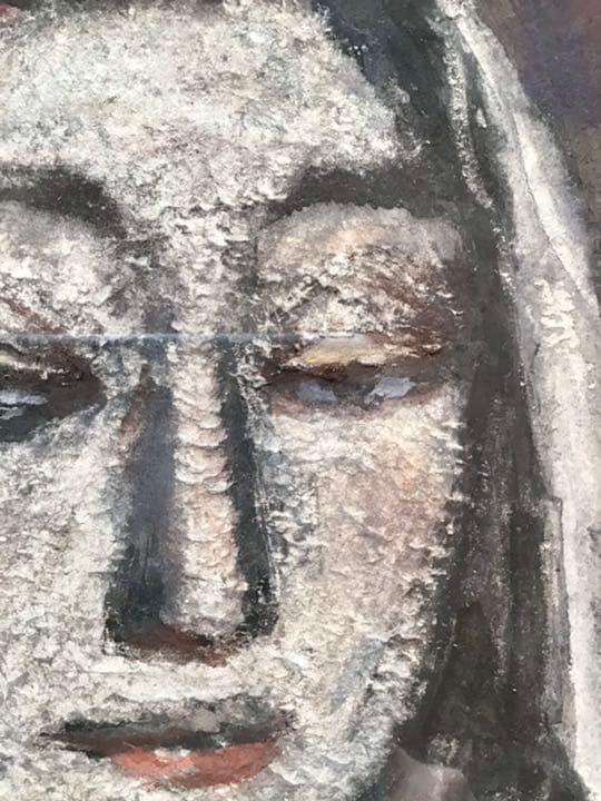 安藤義茂 の希少な刀画 ／　ルオーのような深い精神性　／マティス