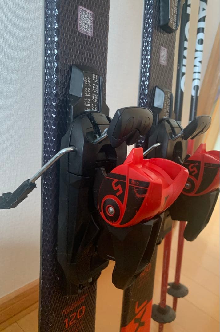 アトミック　スキーセット　120