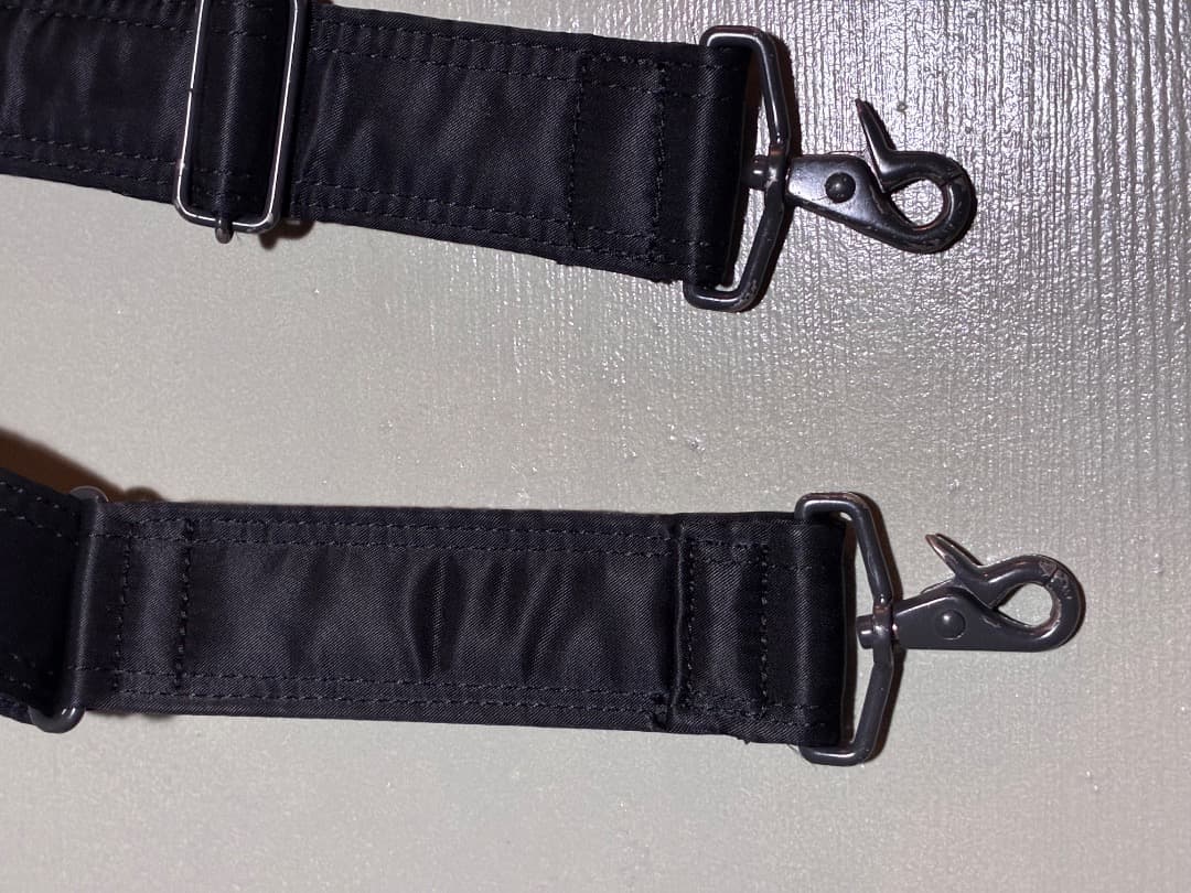 廃盤 希少！ポーター タンカー ブリーフケース＆ポーチ A4収納可能 ブラック