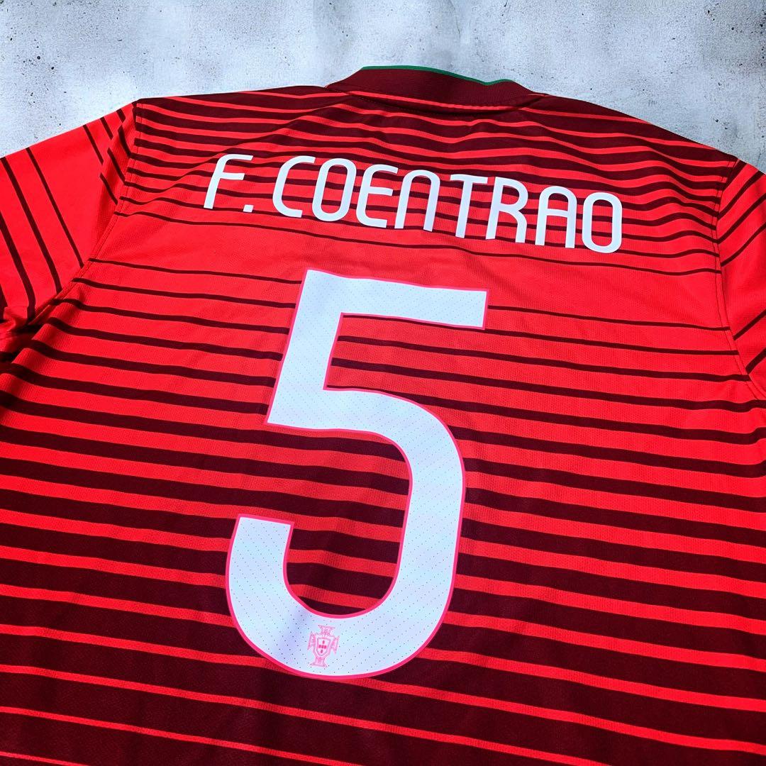 【極美品・希少】2014 ポルトガル代表 #5 ファビオ・コエントラン ホーム