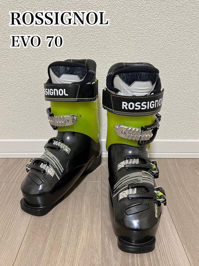 【美品】ROSSIGNOL EVO 70 スキーブーツ 25.5cm