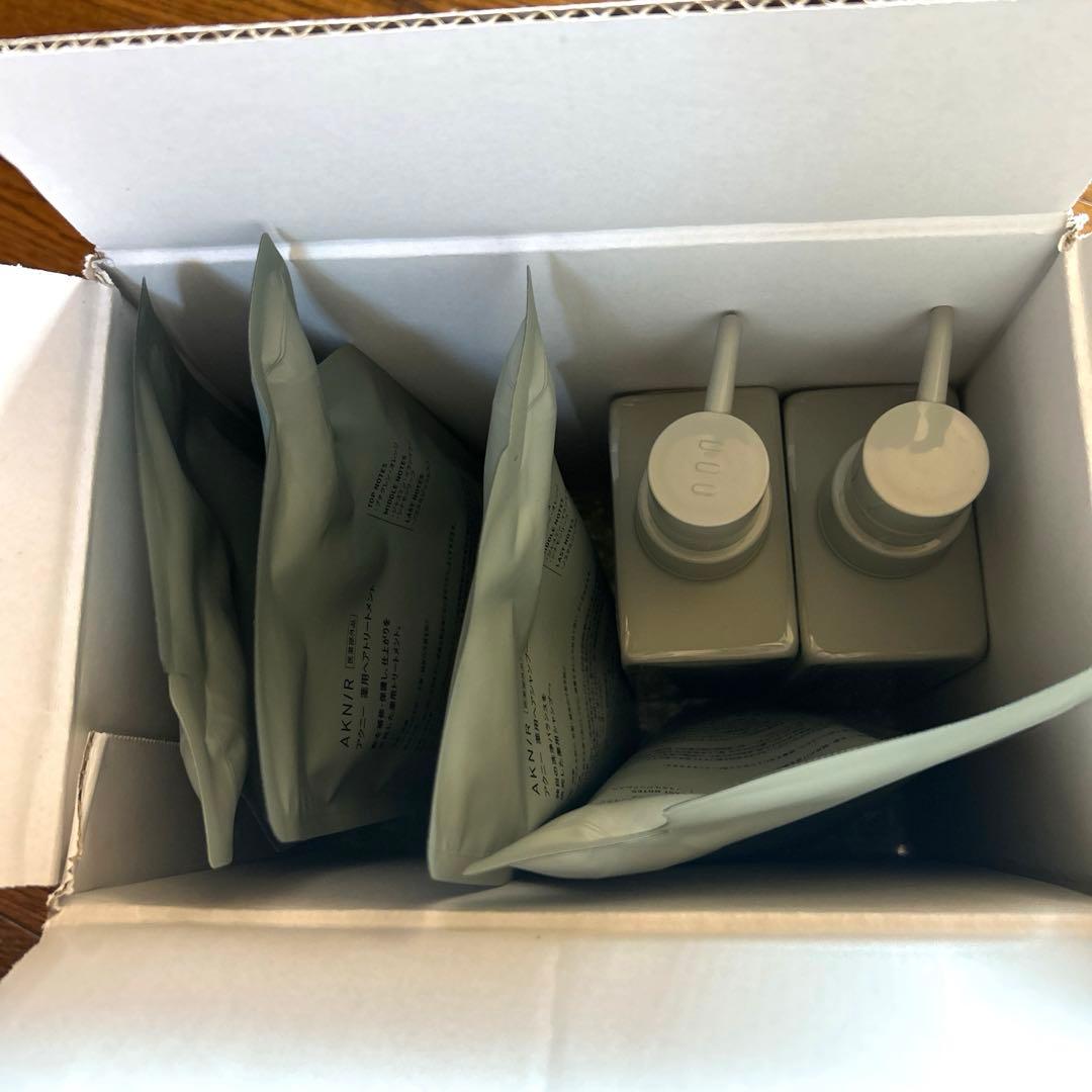 AKNIR アクニー　シャンプー&トリートメント　本体　詰め替え