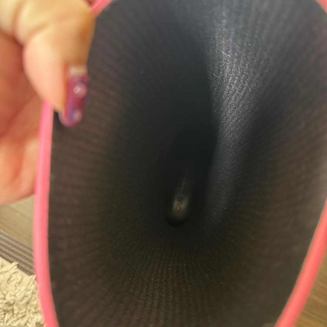 LOUIS VUITTON ピンクラバー　レイン　ブーツ