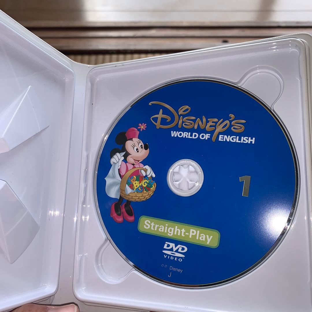 Disney's World of English 12枚セット　➕　本