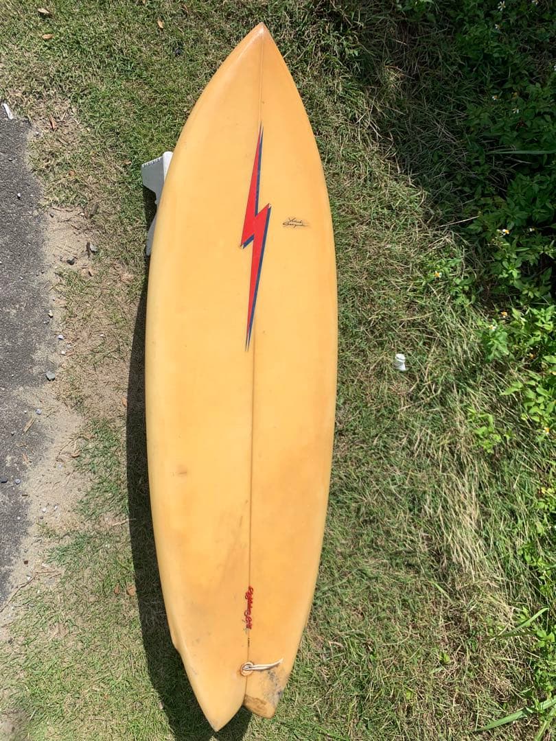 【ヴィンテージ】ライトニングボルト　サーフボード