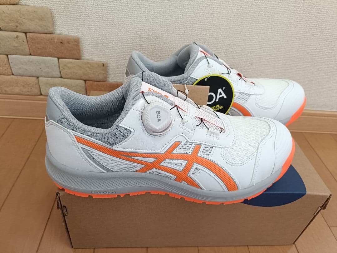 アシックス/asics/CP-219/26.5/BOA/Wh-OR安全靴