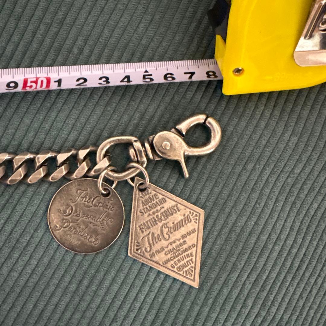 crimie ウォレットチェーン 喜平 約58cm used