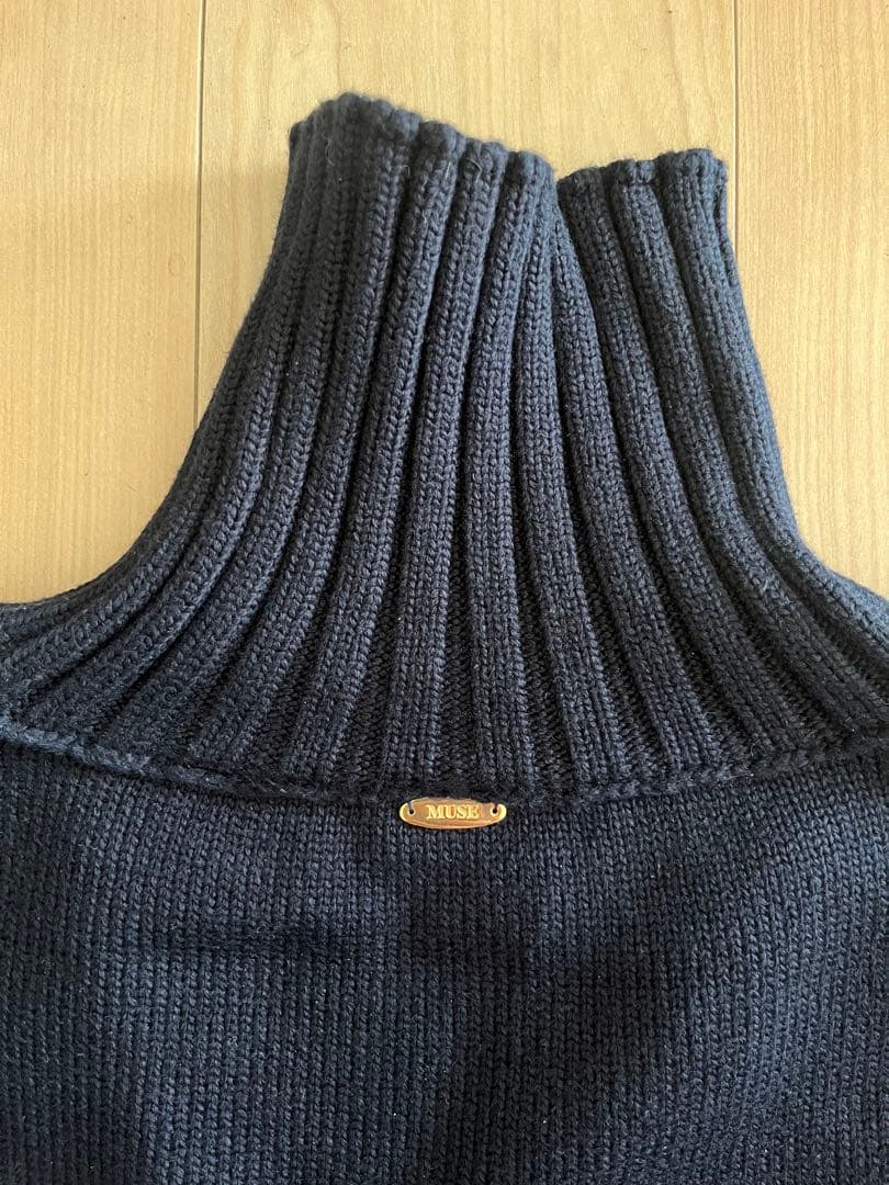 Deuxieme Classe Lily sof ネイビーポンチョ