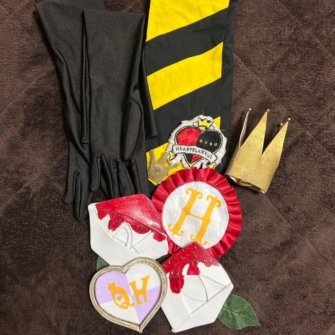 【 ツイステッドワンダーランド 】リドル・ローズハート コスプレ フルセット