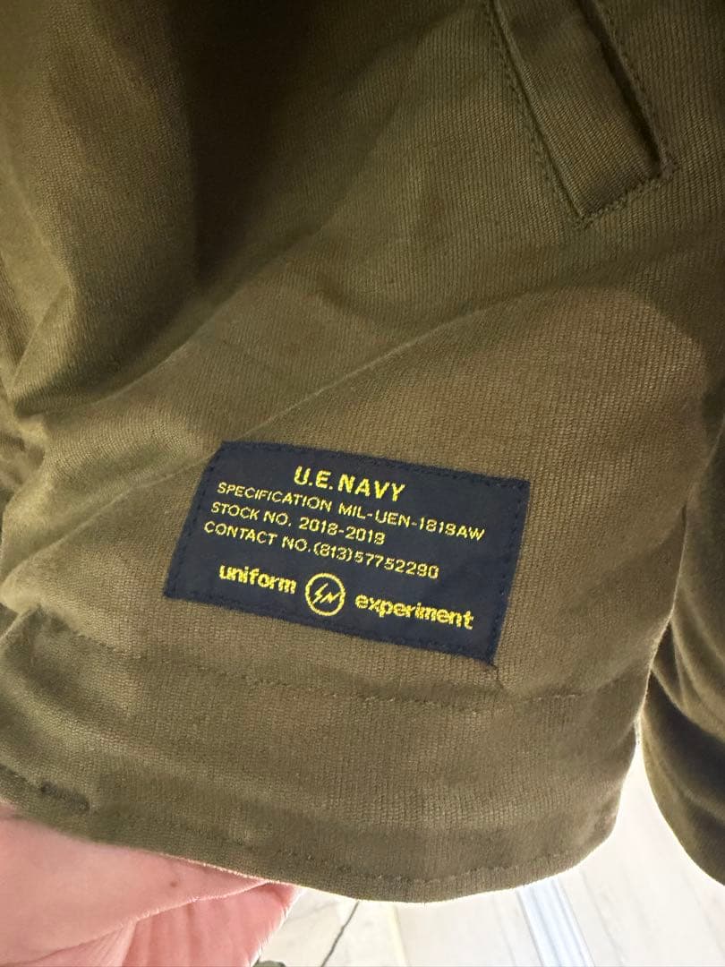 fragment×experiment U.E. NAVY ミリタリージャケット