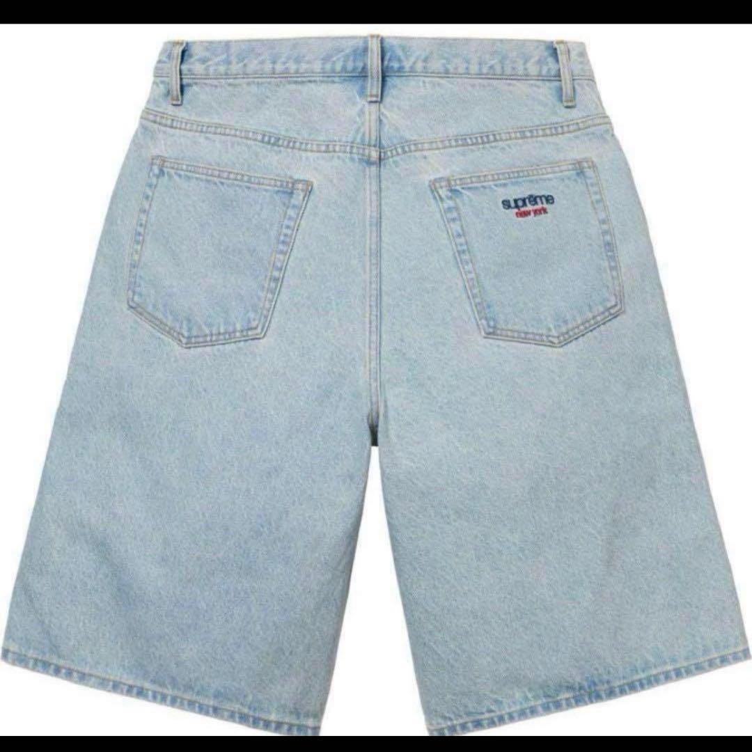 パンツ Supreme Baggy DenimShort WashedIndigo 30