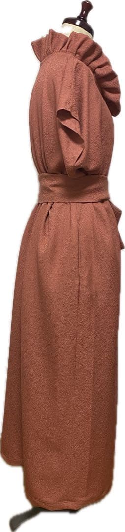 k*i様 着物リメイクワンピースマキシ丈とストール付き