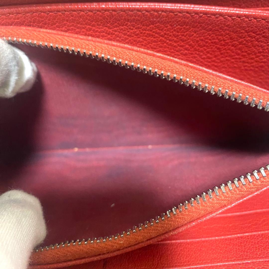 美品✨ MIU MIU ミュウミュウ マドラス レザー 長財布 ハート ピンク