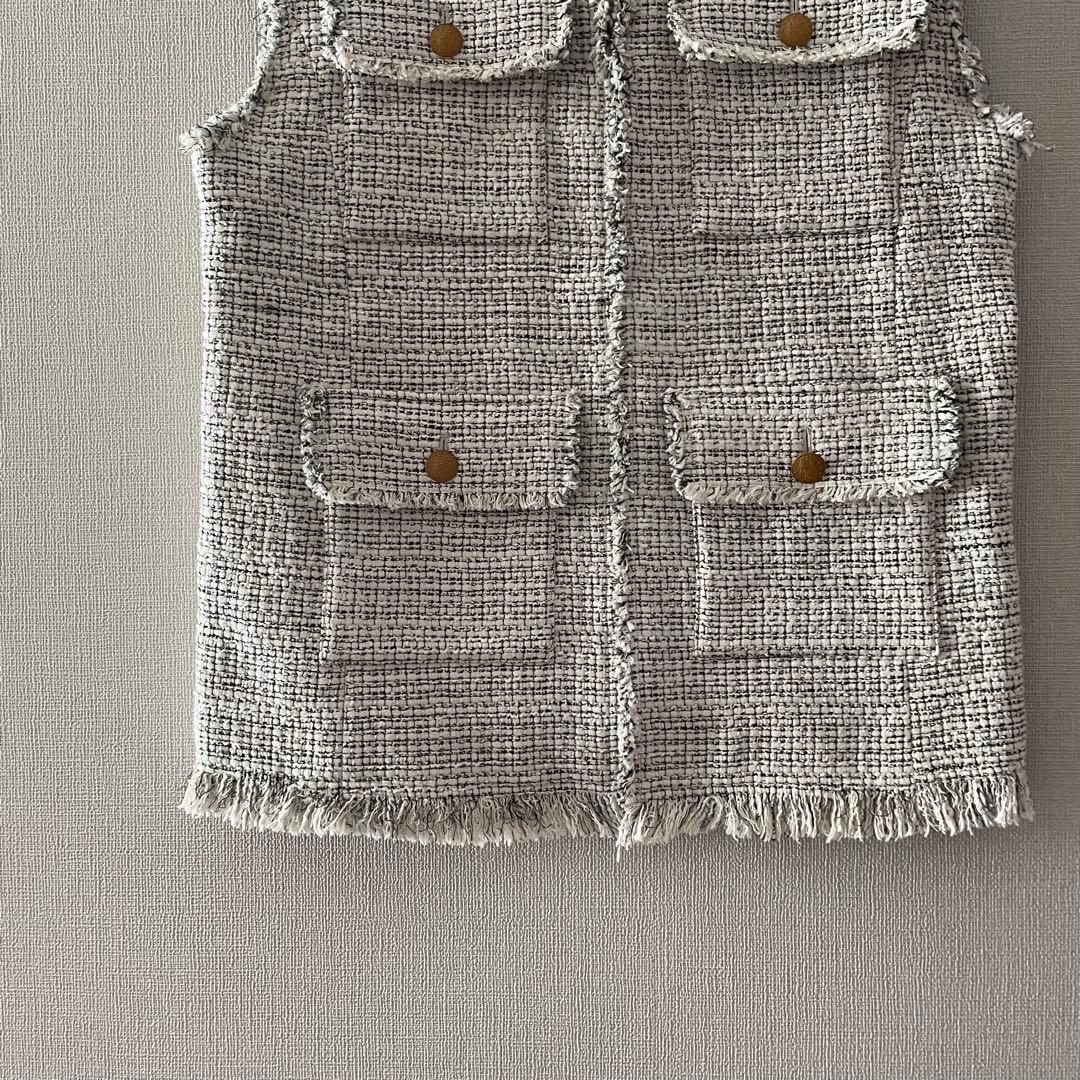 美品！ジャーナルスタンダードレサージュGIOLICAツイードベスト ジャケット